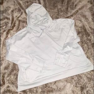 NWOT crop oversized hoodie